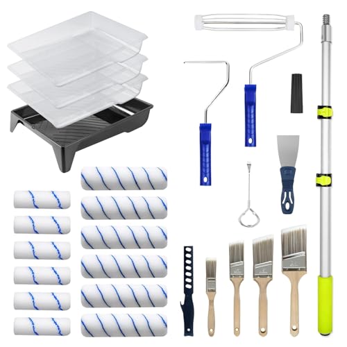 Hjw Paint Roller 27-teiliges Farbroller-Set