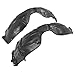 ALMULOO Driver + Passenger Side Front Fender Liner Inner Panel Compatible with 2007-2011 Toyota Camry Replacement for 5387606060 5387506060 TO1251122 TO1250122 Wheel Liner Splash Shields Guard