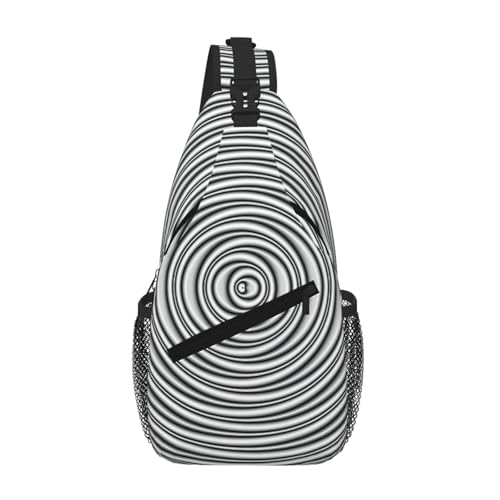Sac à dos tendance léger homme avec impression d'illusion d'optique