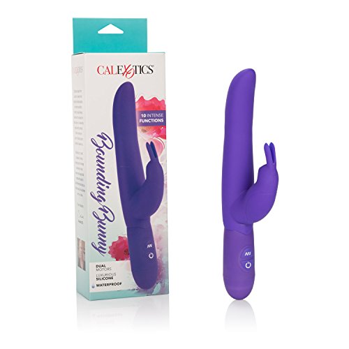 California Exotic Novelties Posh 10-function Silicone Bounding Bunny Vibrateur Violet
