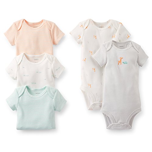 Image of Carter's Unisex Baby 5-Pack Bodysuits