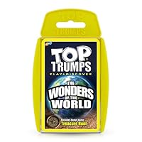 Top Trumps Wonders of the World Classics Card Game – Educational Gift for Kids Ages 6+, Discover Facts Like Mount Everest