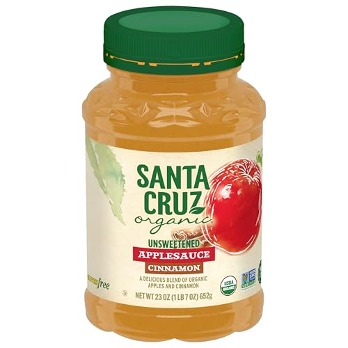 20% coupon - ★Santa Cruz Organic Cinnamon Apple Sauce, 23oz