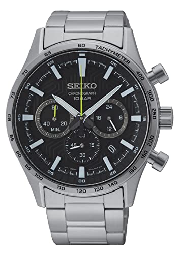 Zegarek Seiko SSB413P1 Chronograph – Szafir, 43mm