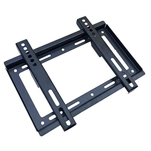 Slim Fixed TV Wall Mount Bracket For 14-42 Inch TV, Holds Up To 25kg, Max VESA 200x200mm, LED LCD and Plasma Suitable