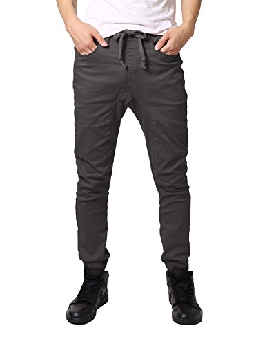 Image of JD Apparel Men's Harem Twill Joggers Pants