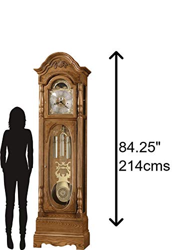 Schultz Golden Triple Chime Grandfather Clock image product image