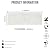 Tenedos HTCLW Carrara Vein White 4x12 Gloss Ceramic Subway Tile for Kitchen Backsplash, Bathroom Walls, Shower Surrounds, Fireplace Accents, Laundry Rooms and Interior Wall (1 Piece)