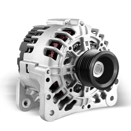ROADFAR 13852 21485 Alternator Compatible for Volkswagen for Beetle 1999-2005,for Volkswagen for Golf 1999-2006,for Volkswagen for Jetta 1999-2005