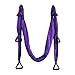 Bormart Aerial Yoga Swing - Ultra Strong Antigravity Yoga Hammock/Trapeze/Sling for Air Yoga Inversion Exercises (violet)