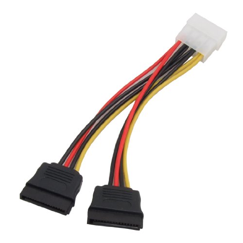 Cable Adaptador de Energía 4 Pins a 15 Pin SATA