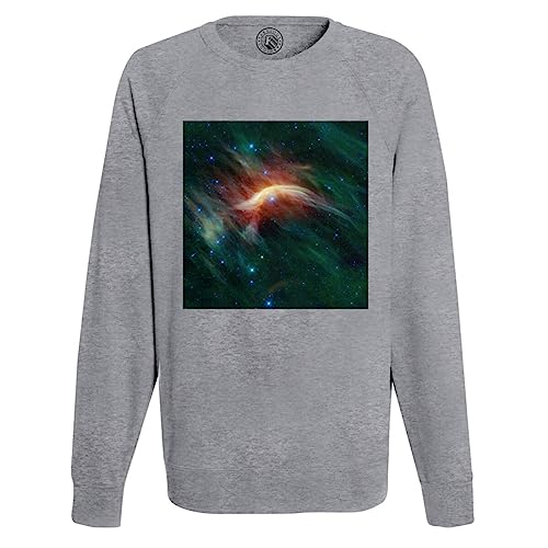 Sweatshirt Homme Nébuleuse Galaxie en coton pour passionné d'astronomie