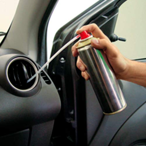 Kit 3 Limpa Ar Condicionado Spray Com Sonda Aroma: Carro Novo