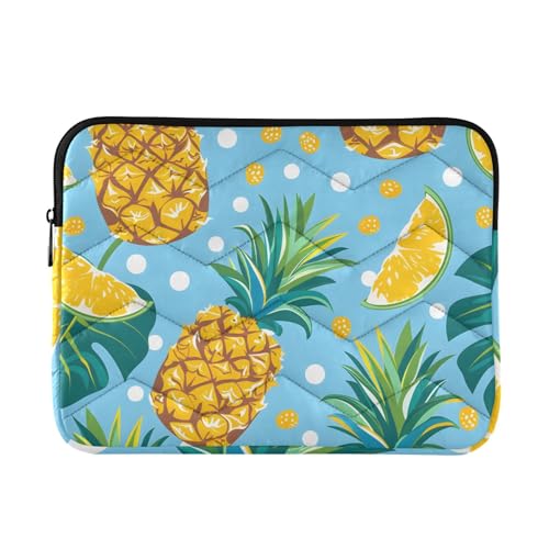 Funda para laptop JIPONI Tropical Leaf Pineapples 15.6-16" miniatura 1