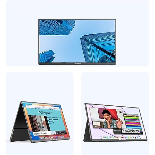 Image of Portable Monitors 17.3-inch Large Screen Monitor 1920 * 1080 Resolution 60HZ IPS Secondary Screen Laptop Expansion Screen Game Host External Screen