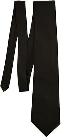 LEGEND 295 Funeral Tie - Mens Black Tie For Funeral Wear : Amazon.co.uk ...