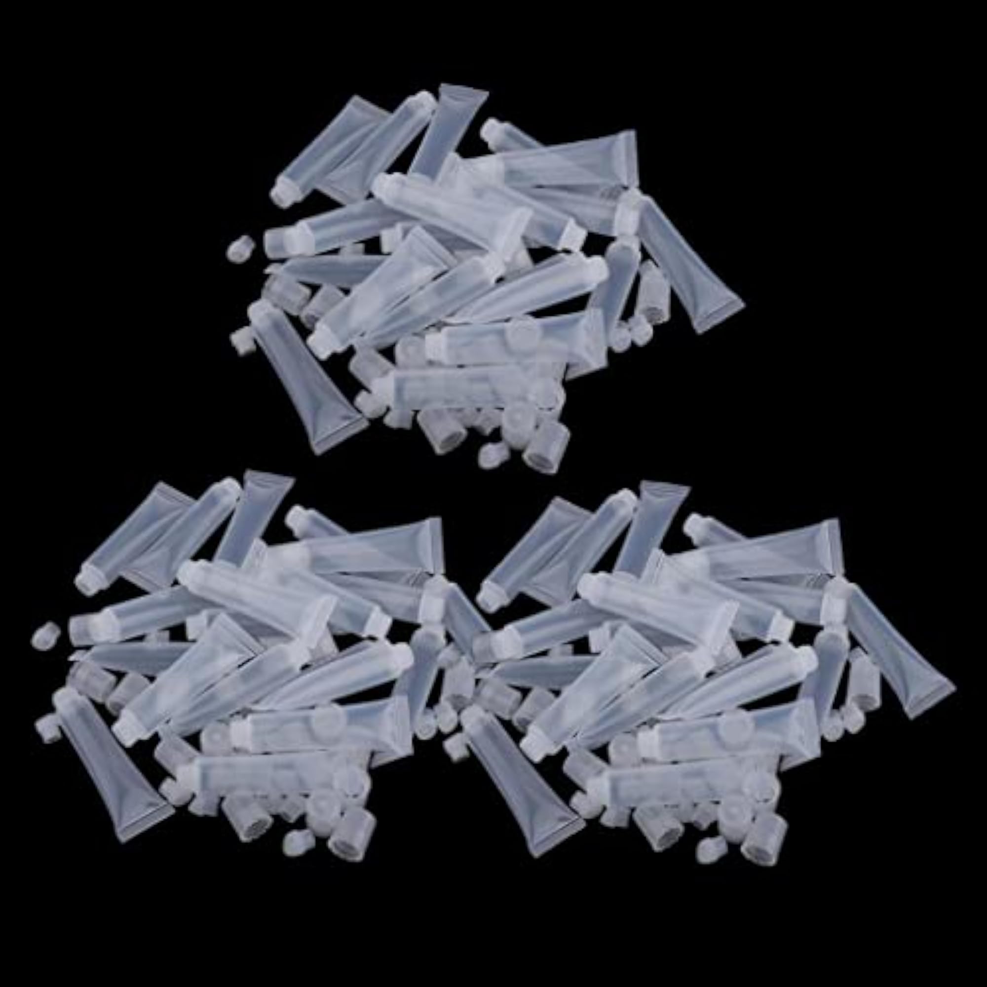 60pcs 8g Empty Lip Gloss DIY Squeeze Tubes Containers
