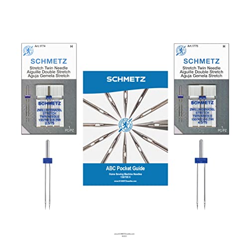 Aiguilles pour machine à coudre stretch Schmetz évitant les points sautés