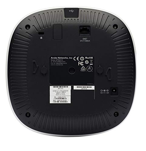 Image of aruba a Hewlett Packard Enterprise company Instant IAP-315-US Access Point JW813A (2x2 MIMO, 802.11AC, Wave 2, 2.4GHz and 5GHz, POE)