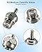 6-Pack 70117 Hot Glow Plug No.3, N3 Spark Nitro Engine Parts Fit for OS 8 Traxxas HPI HSP Kyosho 1/8 1/10 RC Car Truck Buggy, RC Glow Plug