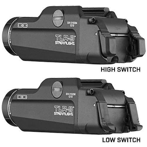 Streamlight 69464 TLR-9 Flex Low-Profile Rail-Mounted Tactical Light with CR123A Lithium Batteries, Black by Streamlight - Image 6