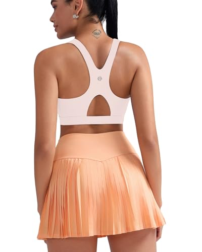 Image of RUNNING GIRL Sports Bras for Women High Support,Racerback Supportive Molded Cup Sports Bra with Sewn in Pads
