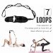 GOHEXA Lakiso Stretcher, Lakiso Fascia Stretcher, Lakiso Leg Stretcher, Lakiso Fascia Stretcher Finally Flexible Again,Foot Stretching Strap,Improve Strength (Black)