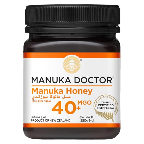 Manuka Doctor 15 Plus Honey with Aloe Vera (250 g, 40 MGO)