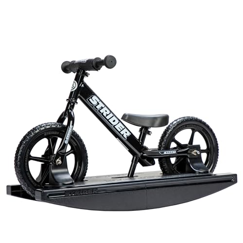Image of Strider Pro 2-in-1 Rocking Bike - Helps Teach Baby How to Ride a Balance Bicycle - for Kids 6 Months to 5 Years-Easy Assembly, Tool-Free Adjustments