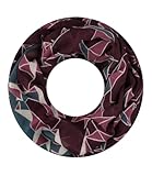 Majea Damen Loop Schal Schlauchschal Halstuch (880027) (rot 16)