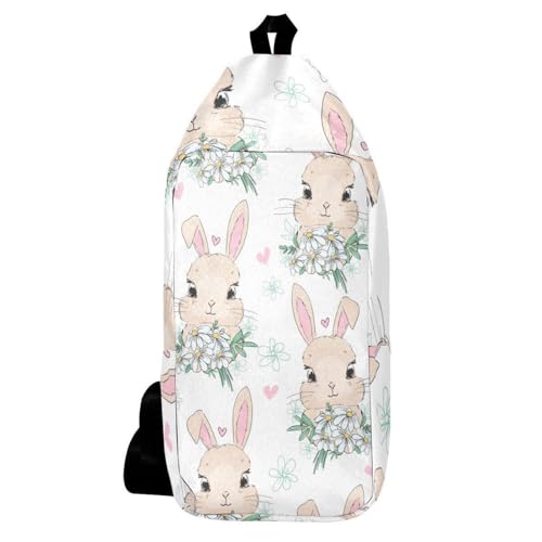 Mochila bandolera de conejo ideal para caminatas al aire libre y turismo