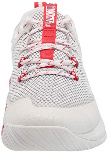Under Armour Womens Hovr Block City Volleyball Shoe, White (102 Red, 10.5 Us #TOP1