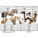TOYMANY Solid Realistic 14PCS Farm Animal Figures Set with Fence, Farm Animals Playset Includes Farmer Horse Cow Pig Hen Duck Rabbits, Birthday Christmas Toy Gift for Kids Toddlers Children