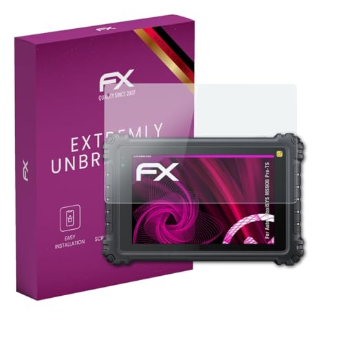atFoliX Glass Protective Film for Autel MaxiSYS MS906 Pro-TS