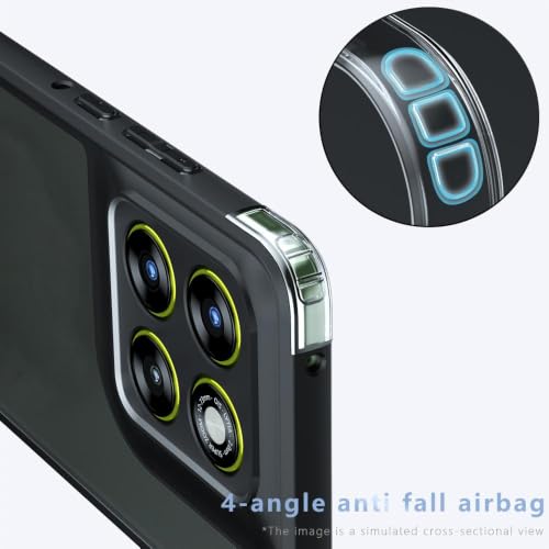 Image of Matte PC TPU Back Cover Case for Motorola Edge 70 5G | Air Bag Corner Protection, Anti-Fingerprint, Micro Arc Edge, Never Turns Yellow, Skin-Feel Texture