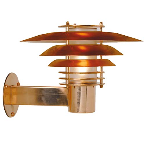 Preisvergleich Produktbild Nordlux Wandleuchte Phoenix Mini 60W E27 kupfer E27 IP54 24421030