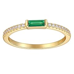Emerald CZ - Gold