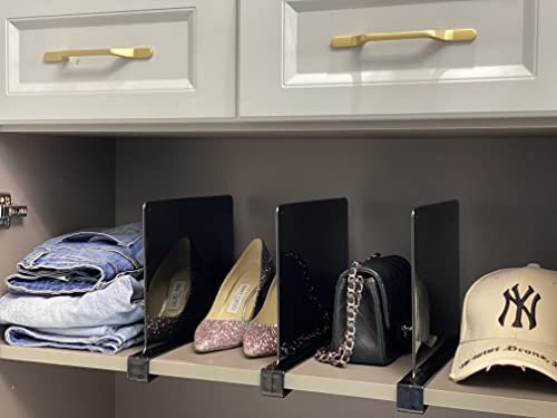 CY-craft-Acrylic-Shelf-Dividers-for-ClosetsWood-Shelf-Dividers-4-PCS-Black-Shelf-SeparatorsPerfect-for-Clothes-Organizer-and-Bedroom-Kitchen-Cabinets-Shelf-Storage-and-Organization