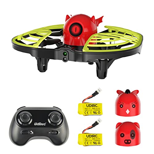 Cheerwing U70S Mini Drone for Kids Beginners, Small RC Drones Flying Toys Toss to Fly 3D Flips with 3 Canopies Gift for Boys Girls Indoor Outdoor