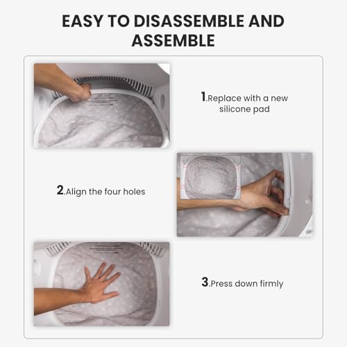 Image of Litter Pad for AutoScooper 11 Open Top Self Cleaning Cat Litter Box, Cat Litter Pad Replacement Part, 2 Pack