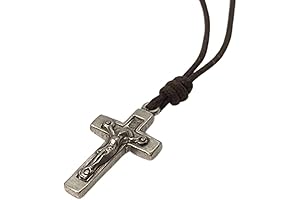 Death Note Necklace: Incomparable Crucifix Statement Piece with Gold- Plated Cross Pendant for Stellar Style