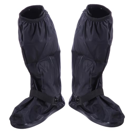 Cubrezapatos Ciclismo Impermeable Negro miniatura 7