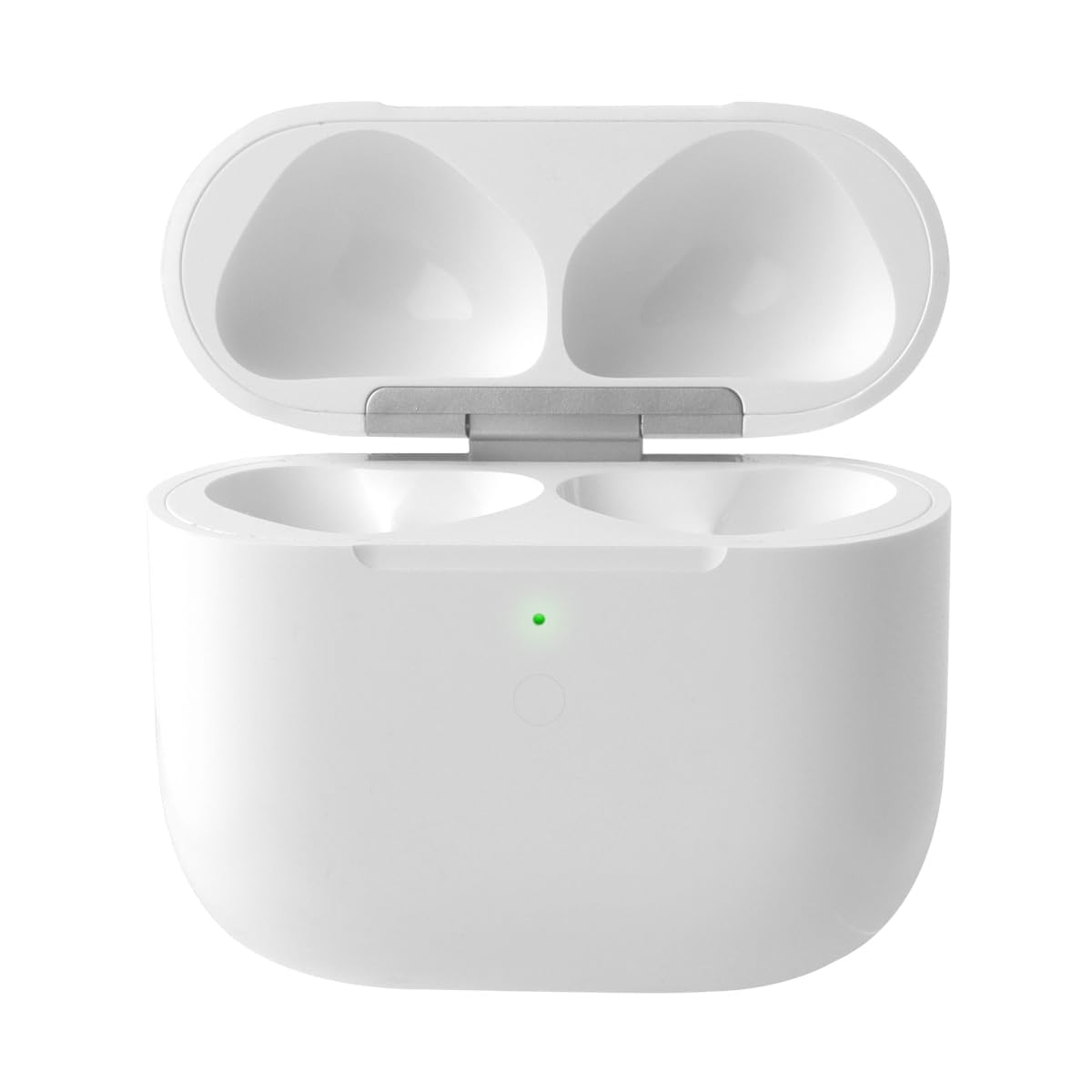 Charing Case for Air Pods 4 Charging Case Replacement Only with Air Pod 4th Generation Charger Cases Bluetooth Sync Pairing Button Support Wired Wireless, Without Earbuds
