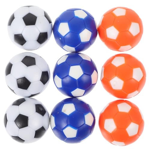 Vaguelly 9 Uds. Pelota De Fútbol De Mesa De ín De 28Mm De Juego De Mesa De Repuesto Pequeña Pelota De Recreación para Accesorios De ín Deportivo De Escritorio