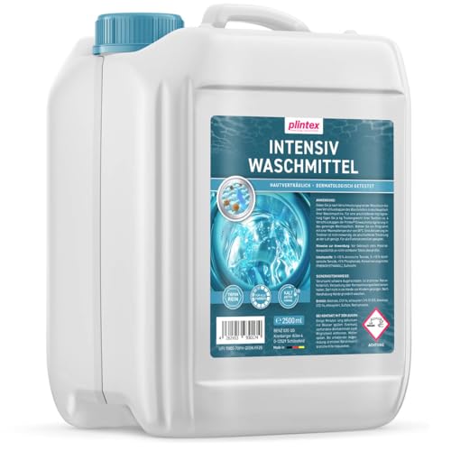 PLINTEX® Intensiv Waschmittel 2.5L für Funktions- und Outdoorbekleidung - Spezialwaschmittel für Gore-Tex, Softshell & Skibekleidung - Haut- und materialschonend