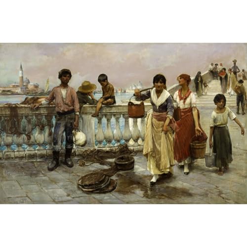 Toile Frank Duveneck d'art musée pour une décoration raffinée