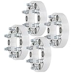 Muztaga-4-pcs-15-6x55-to-6x135-14x15-Studs-Wheel-spacers-Forged-6061-T6-Aerospace-Aluminum15-ThicknessSilver-Strict-QCFitment-Tested