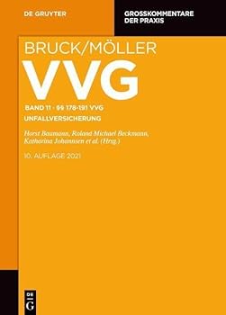 Hardcover §§ 178-191 Vvg: Unfallversicherung (Grosskommentare Der Praxis) (German Edition) [German] Book