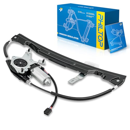 Image of PHILTOP 748-506 Power Window Regulator w /Motor Rear Left Driver Side