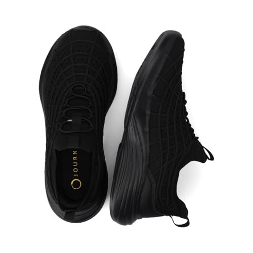 Journee Womens cushioned footbeds Dasha Casual Sneaker Slip on round toe soft fabric uppers4